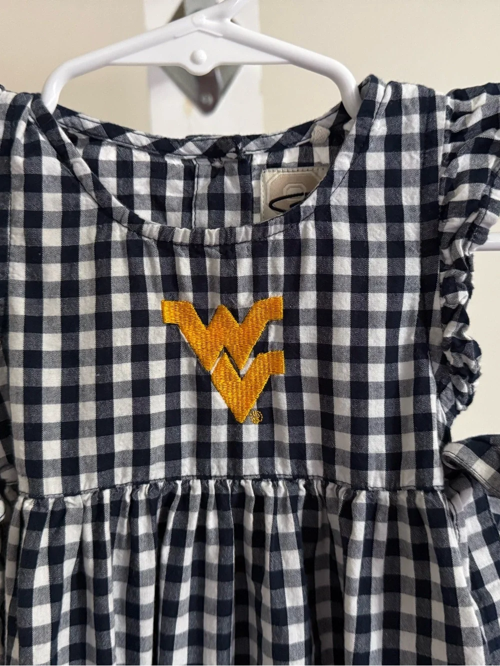 Team Garb West Virginia University Bubble Romper